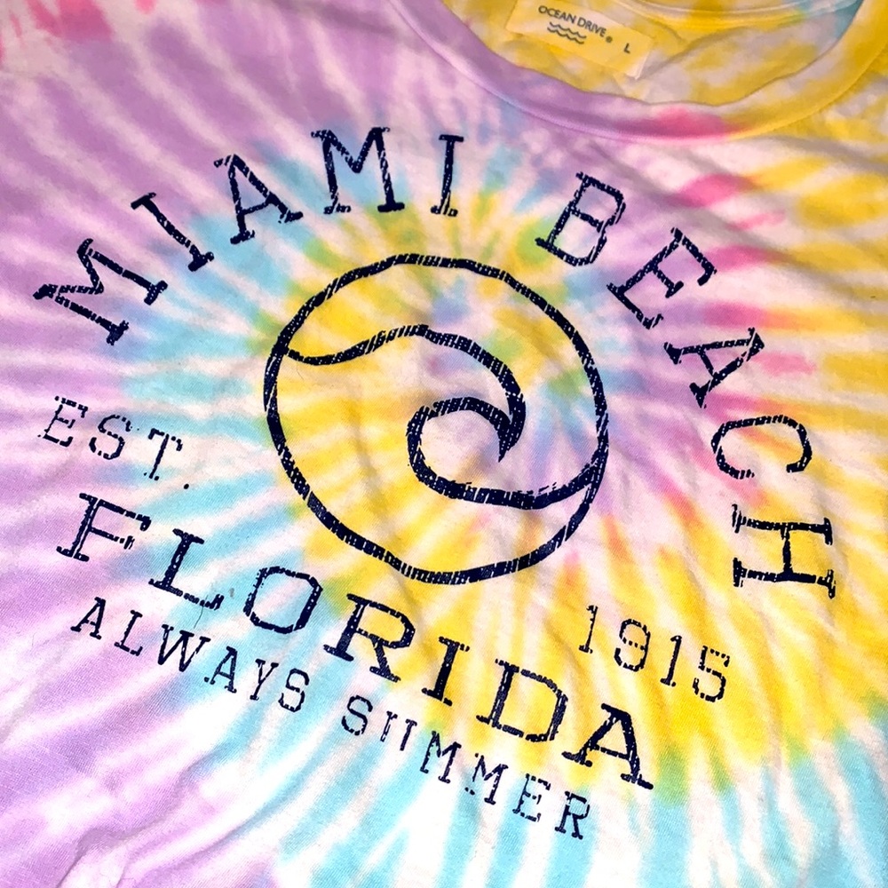 OCEAN DRIVE ~MIAMI BEACH T-Shirt L - Picture 5 of 11